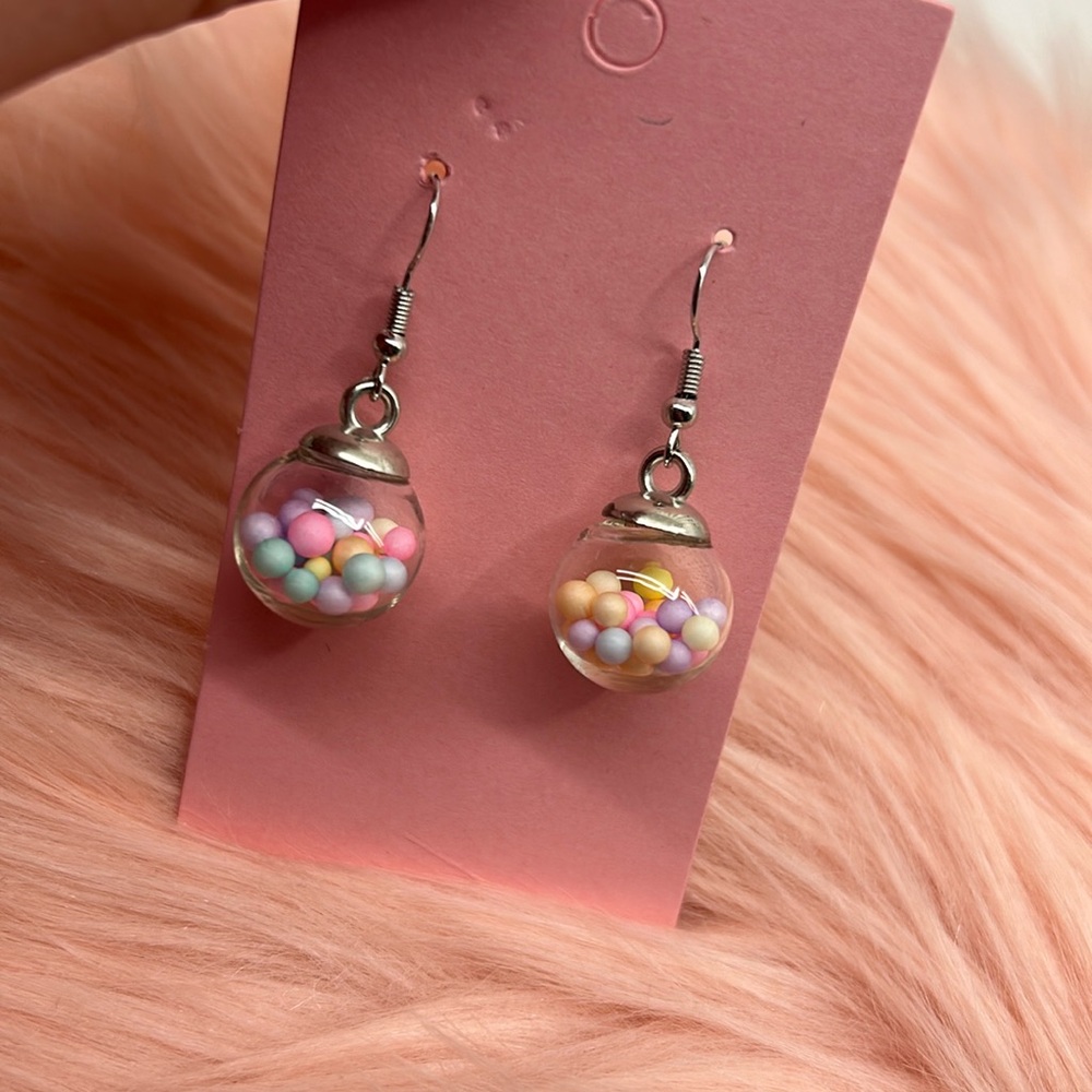 Candy ball earrings